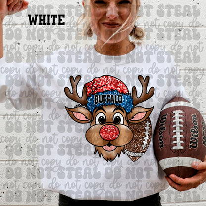 Buffalo Football Deer Head
