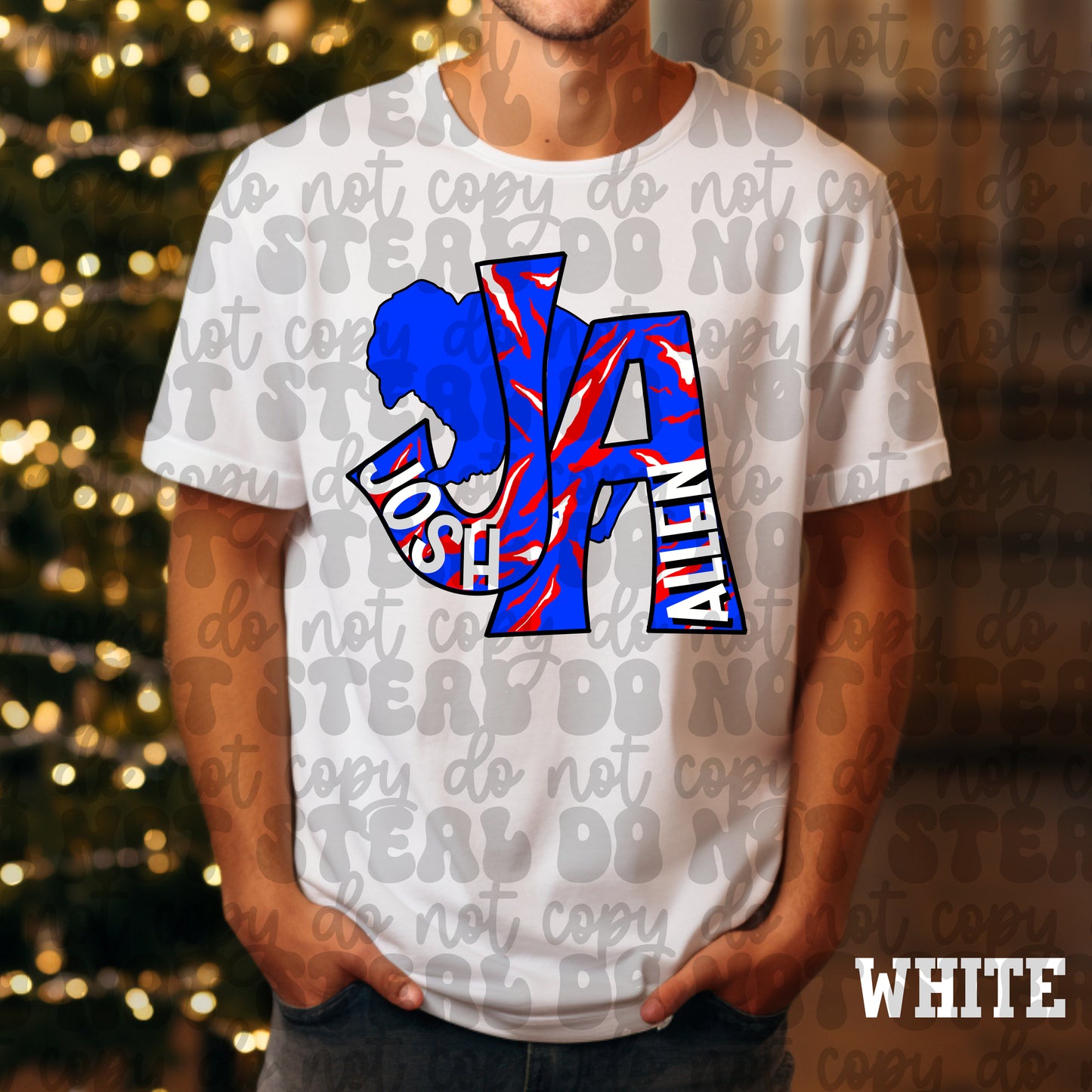 Josh Allen Initial Shirt
