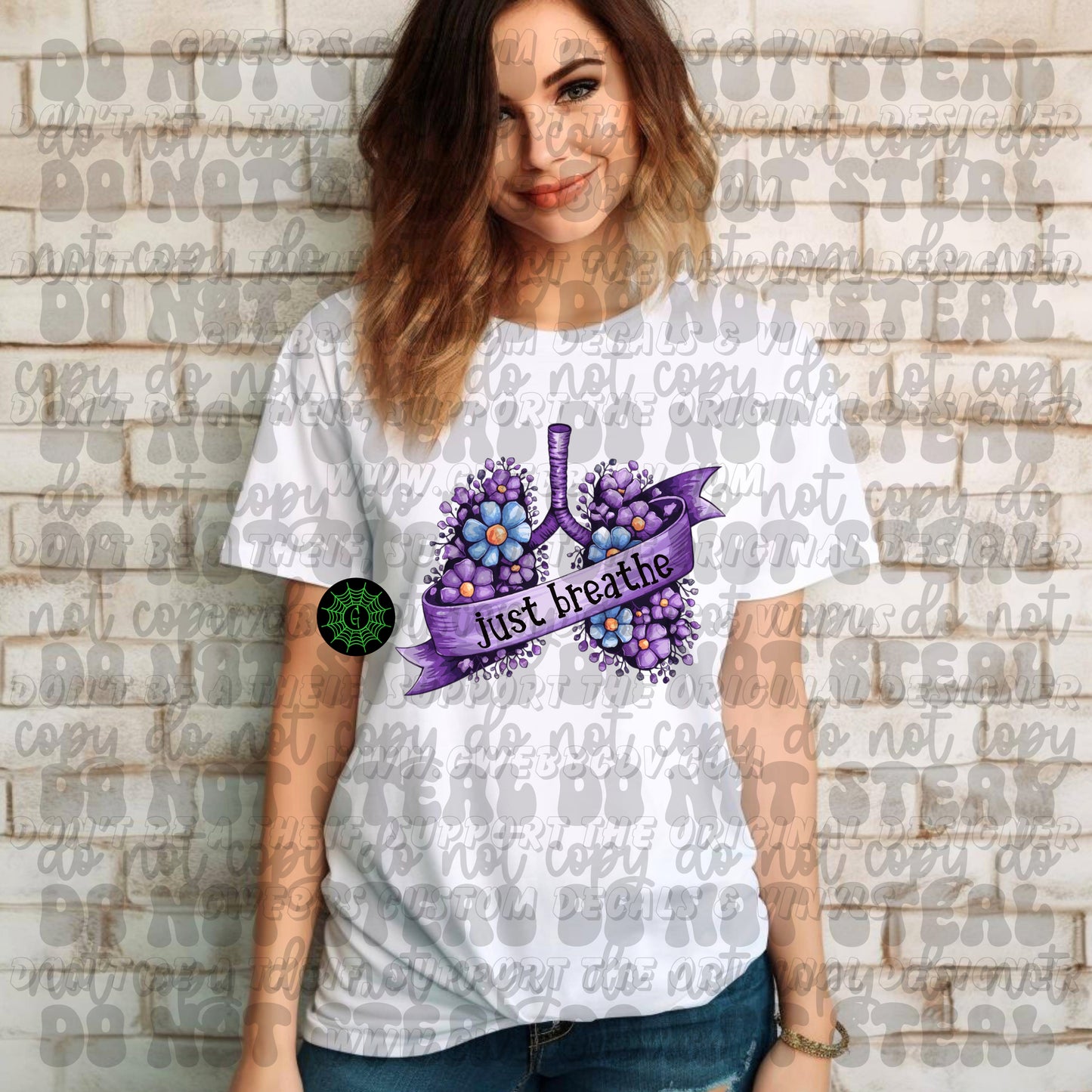 Just Breathe Purple