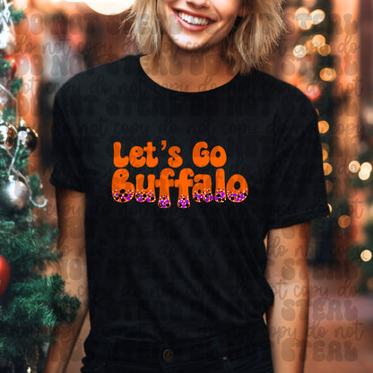 Lets Go Buffalo Lacrosse Dots