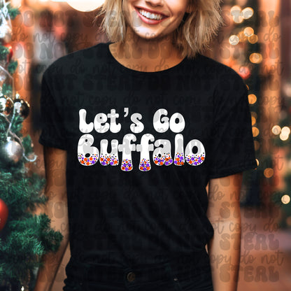 Lets Go Buffalo Lacrosse Dots