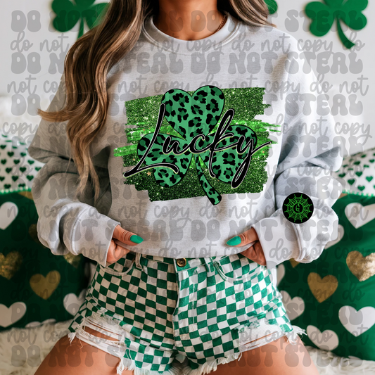 Lucky Faux Glitter