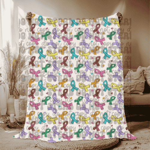 Multi Color Ribbons Blanket PREORDER