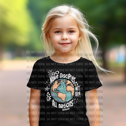 Go Make Disciplines Of All Nations Sweatshirt