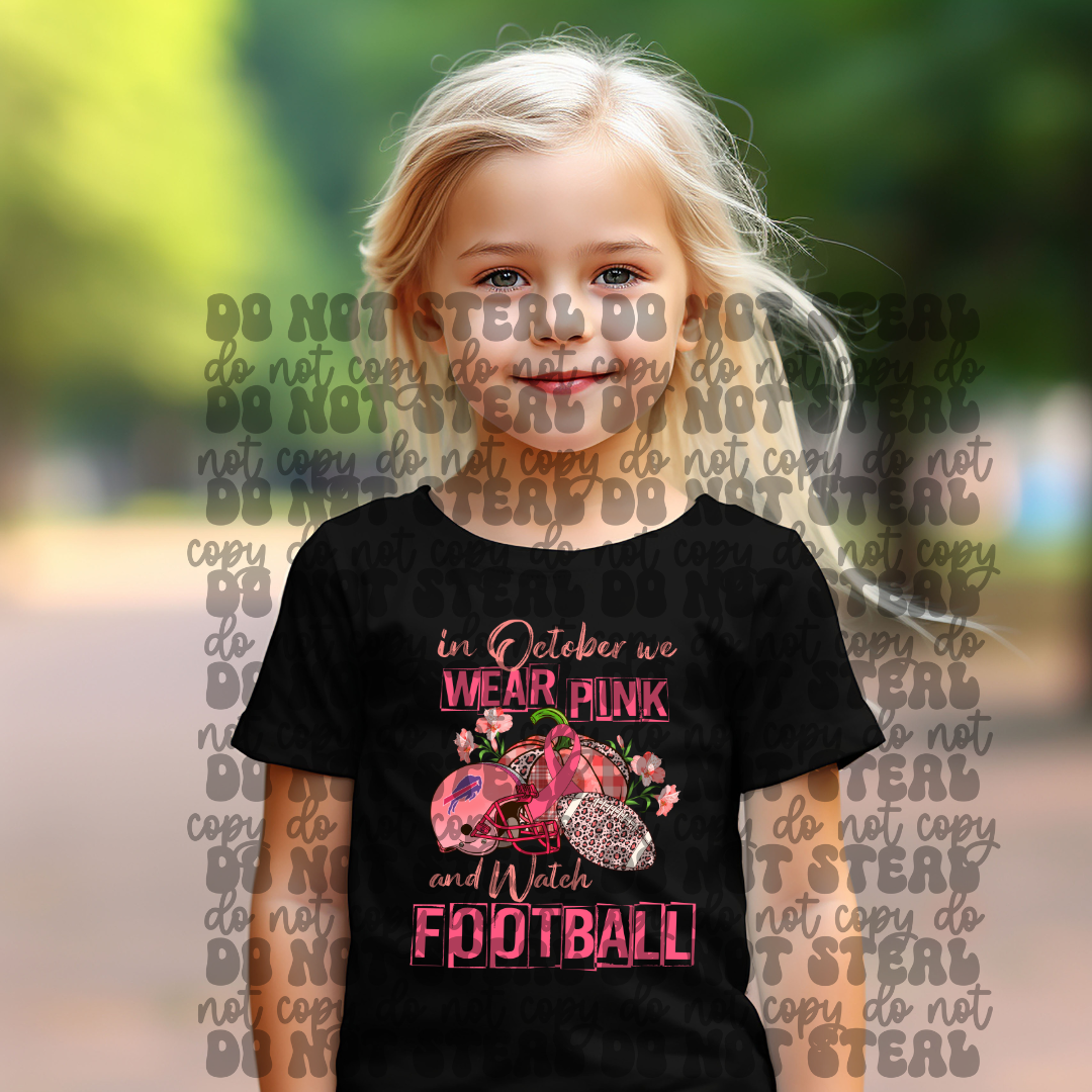 Wear Pink & Watch Football
