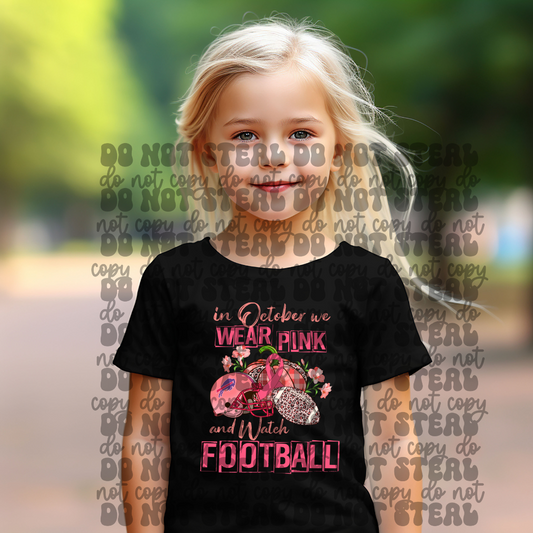 Wear Pink & Watch Football