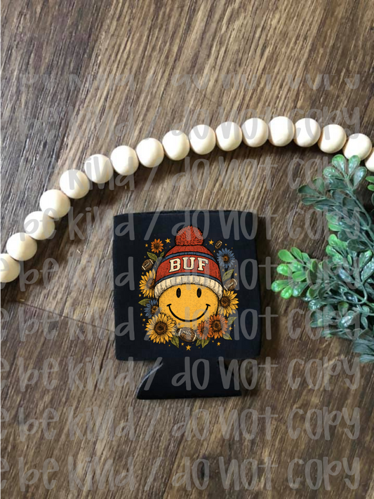 Buf Smiley Beanie Koozie