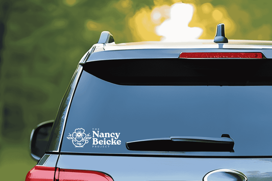 The Nancy Beicke Project Logo Decal