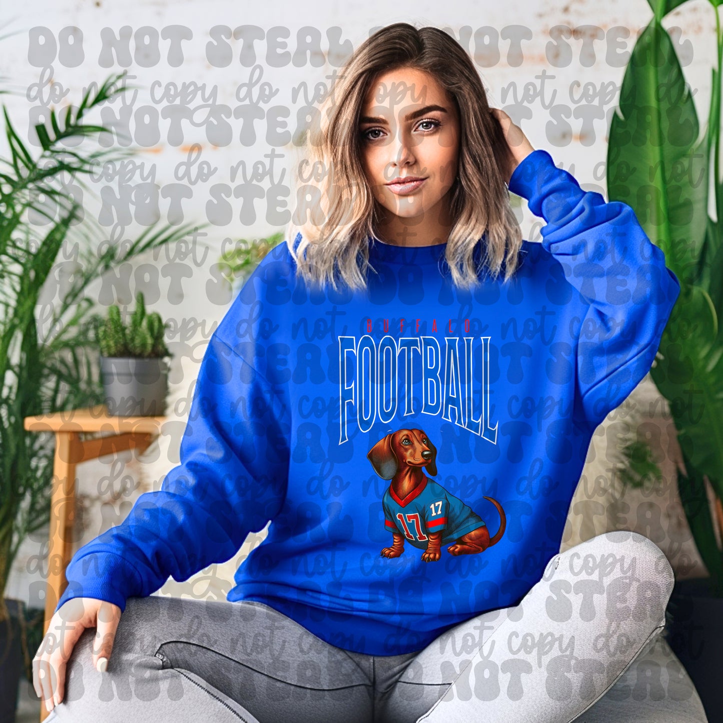 Buffalo Football Red Doxie