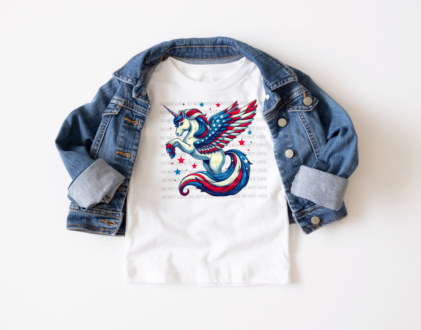 Unicorn Patriotic