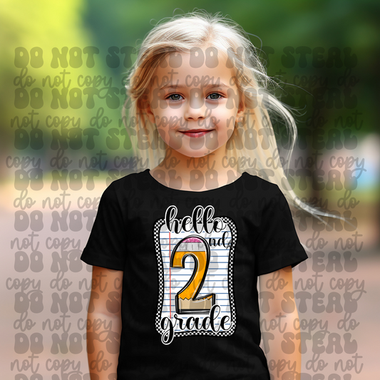 Hello Note Paper Grade