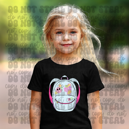 Seersucker Backpack Grades