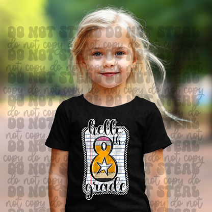 Hello Note Paper Grade