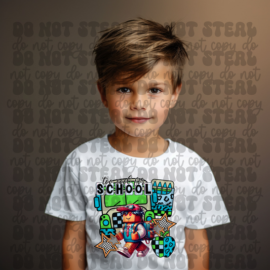 Too Cool For School Roblox