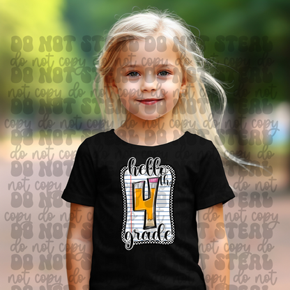 Hello Note Paper Grade