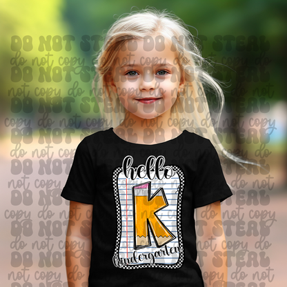 Hello Note Paper Grade