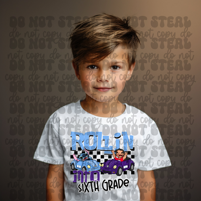 Rolling Into Grade Stitch