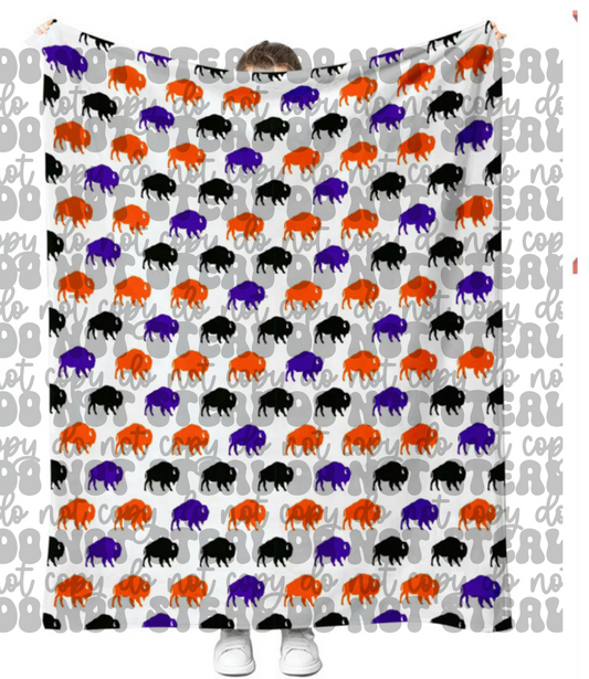 Lacrosse Buffalos Blanket PREORDER