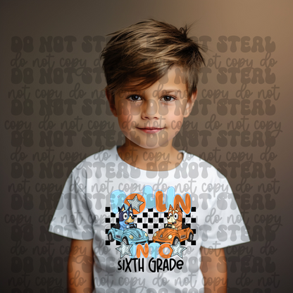 Rolling Into Bluey Grade