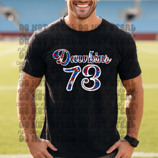 Dawkins Faux Glitter