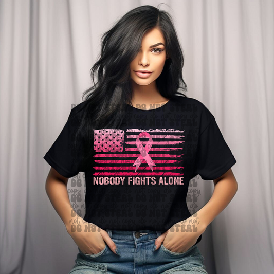 Nobody Fights Alone Flag