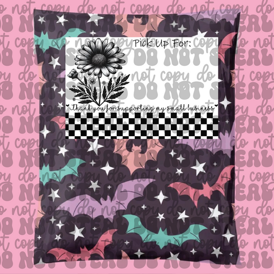 Daisies Pick Up Label