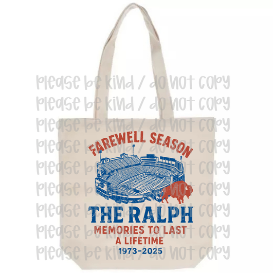 Farewell Season The Ralph Tote Bag