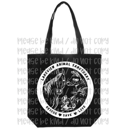 Lakeview Animal Sanctuary Tote Bag