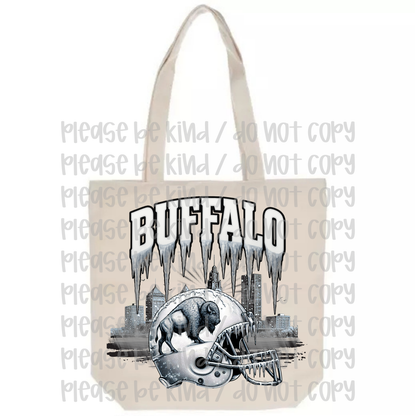 Rivalry Cityscape Tote Bag