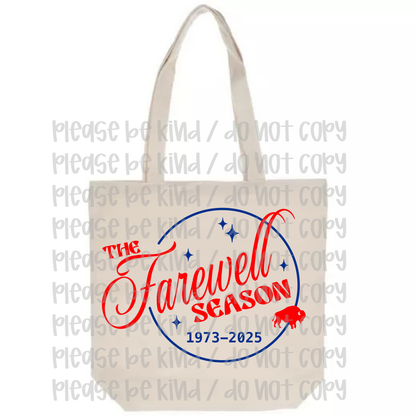 Farewell Season Tote Bag