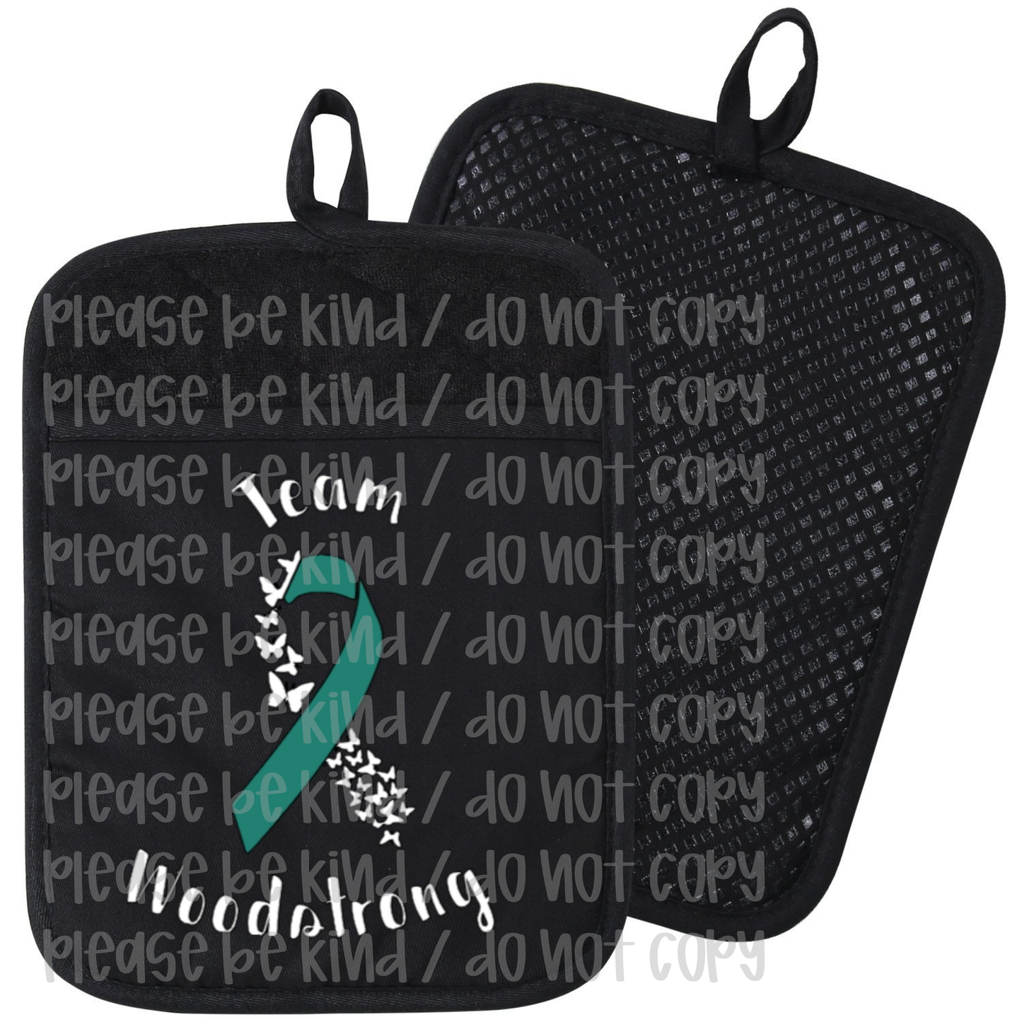 Team Woodstrong Without Wings Pot Holder