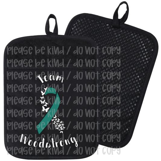 Team Woodstrong Without Wings Pot Holder