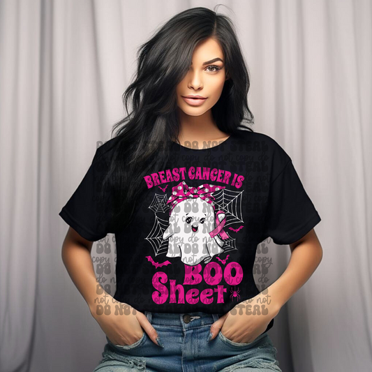 Breast Cancer Is Boo Sheet