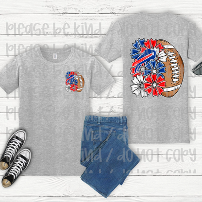 Buffalo Flower Football
