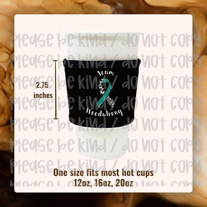 Team Woodstrong Without Wings Koozie