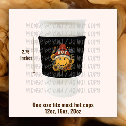 Buf Smiley Beanie Koozie