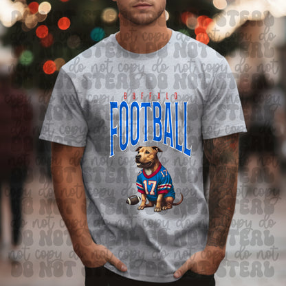 Buffalo Football Brown Pit