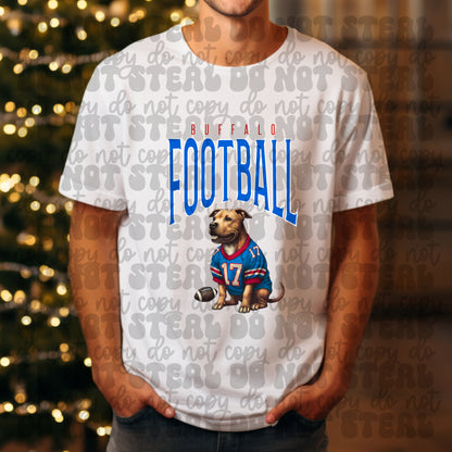 Buffalo Football Brown Pit