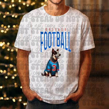Buffalo Football Cattledog