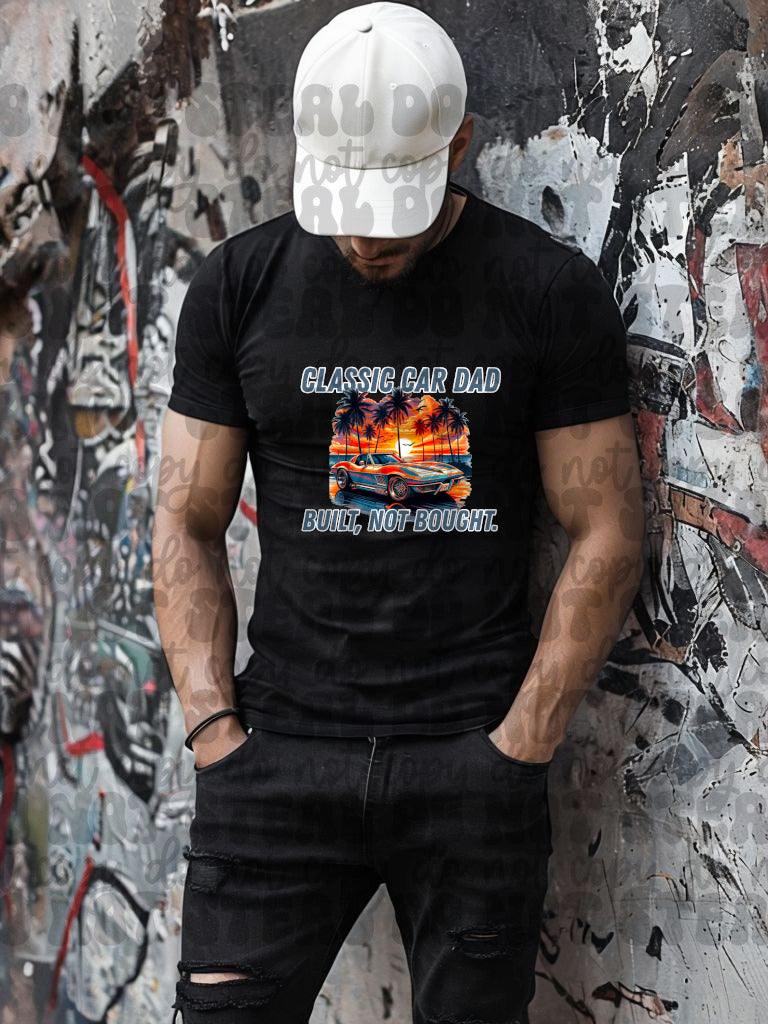 Classic Car Dad Built Not Bought