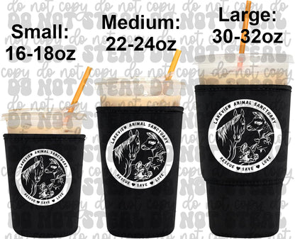 Lakeview Animal Sanctuary Koozie
