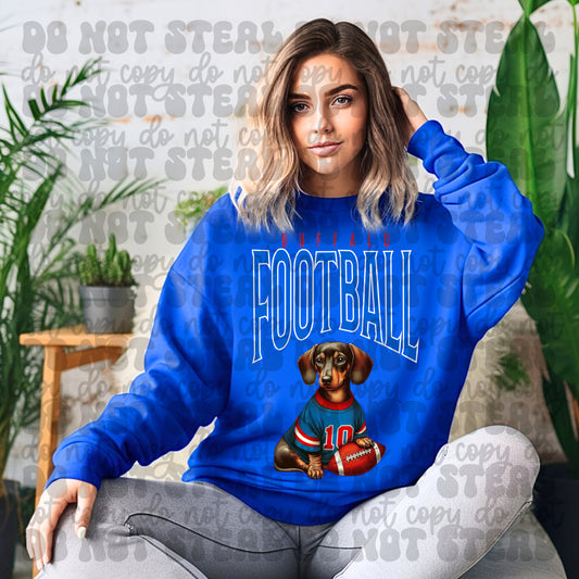 Buffalo Football Dachshund