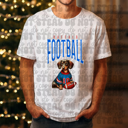 Buffalo Football Dachshund