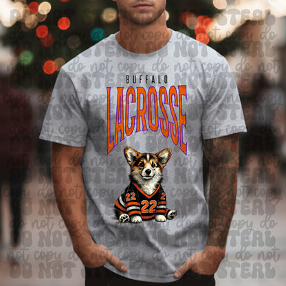 Buffalo Lacrosse Corgi