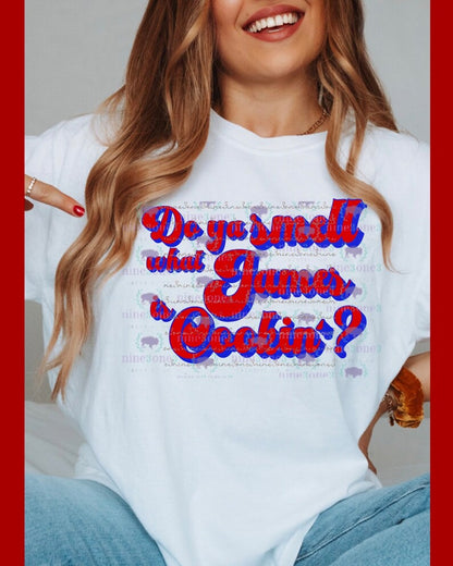 Do You Smell What James Is Cookin'?