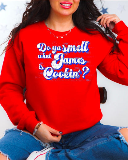 Do You Smell What James Is Cookin'?
