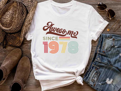 Vintage Retro Awesome Since
