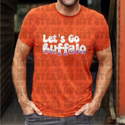 Lets Go Buffalo Lacrosse Dots