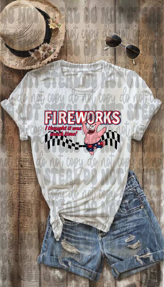 Fireworks I Thought It Was Snack Time
