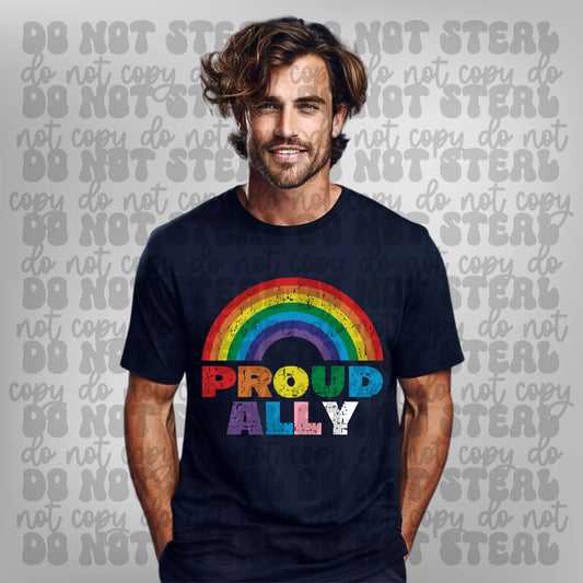 Proud Ally Rainbow